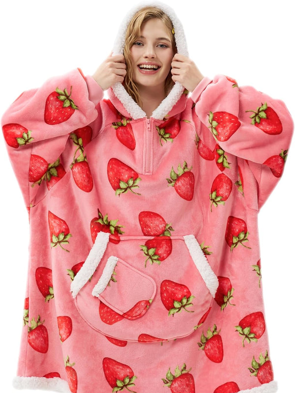 Strawberry Fluvy Hoodie