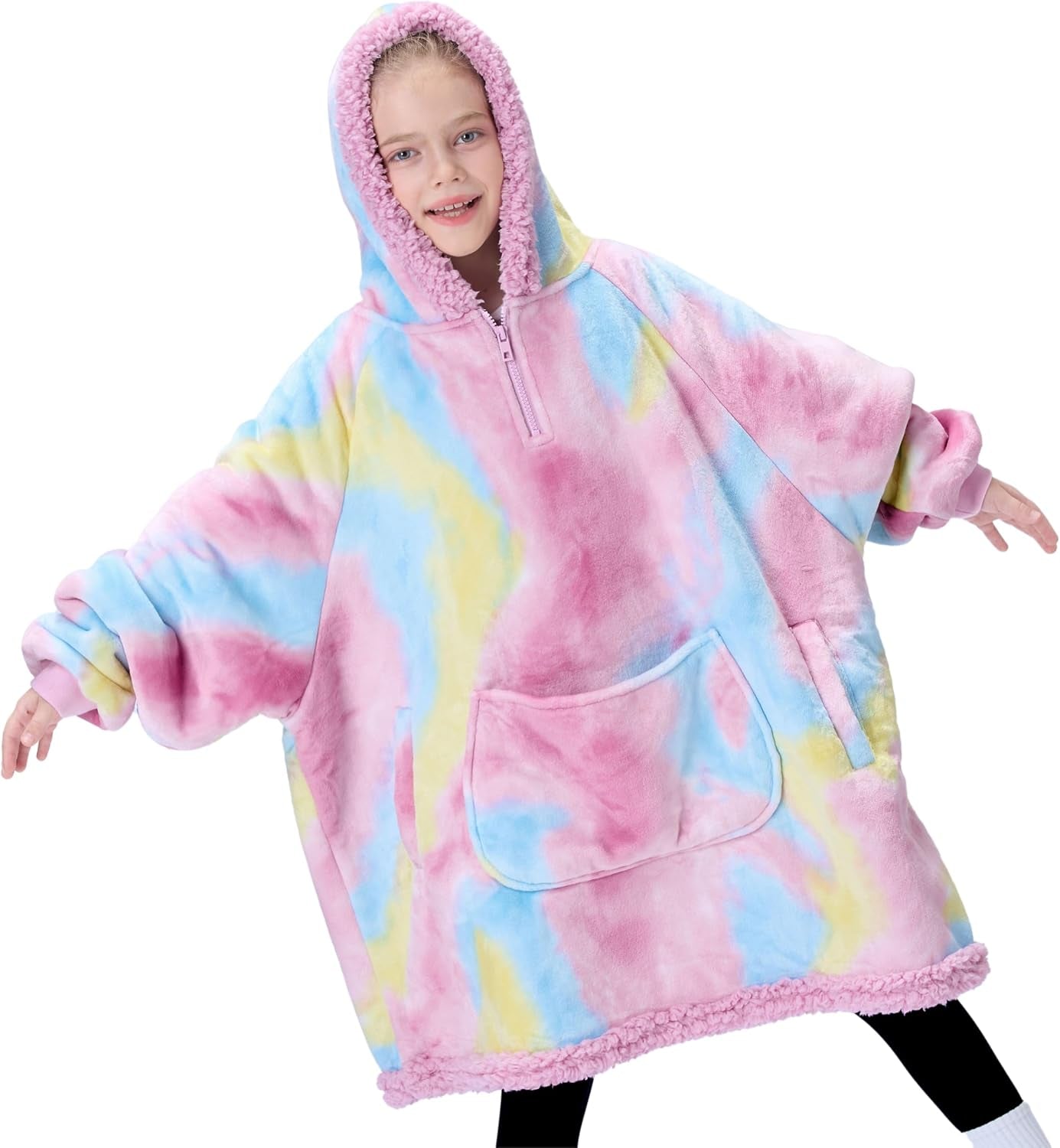 Pink Fluvy Hoodie · Kids