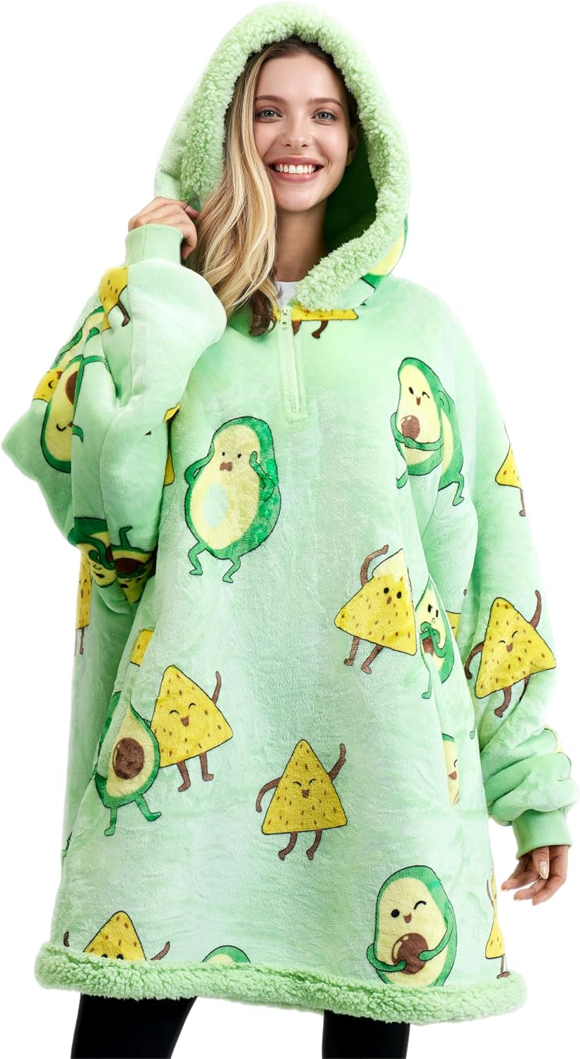 Green Avocado Snug Hoodie