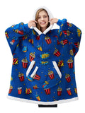 Blue Popcorn Fluvy Hoodie