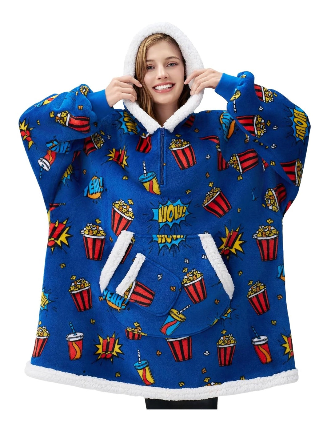 Blue Popcorn Snug Hoodie