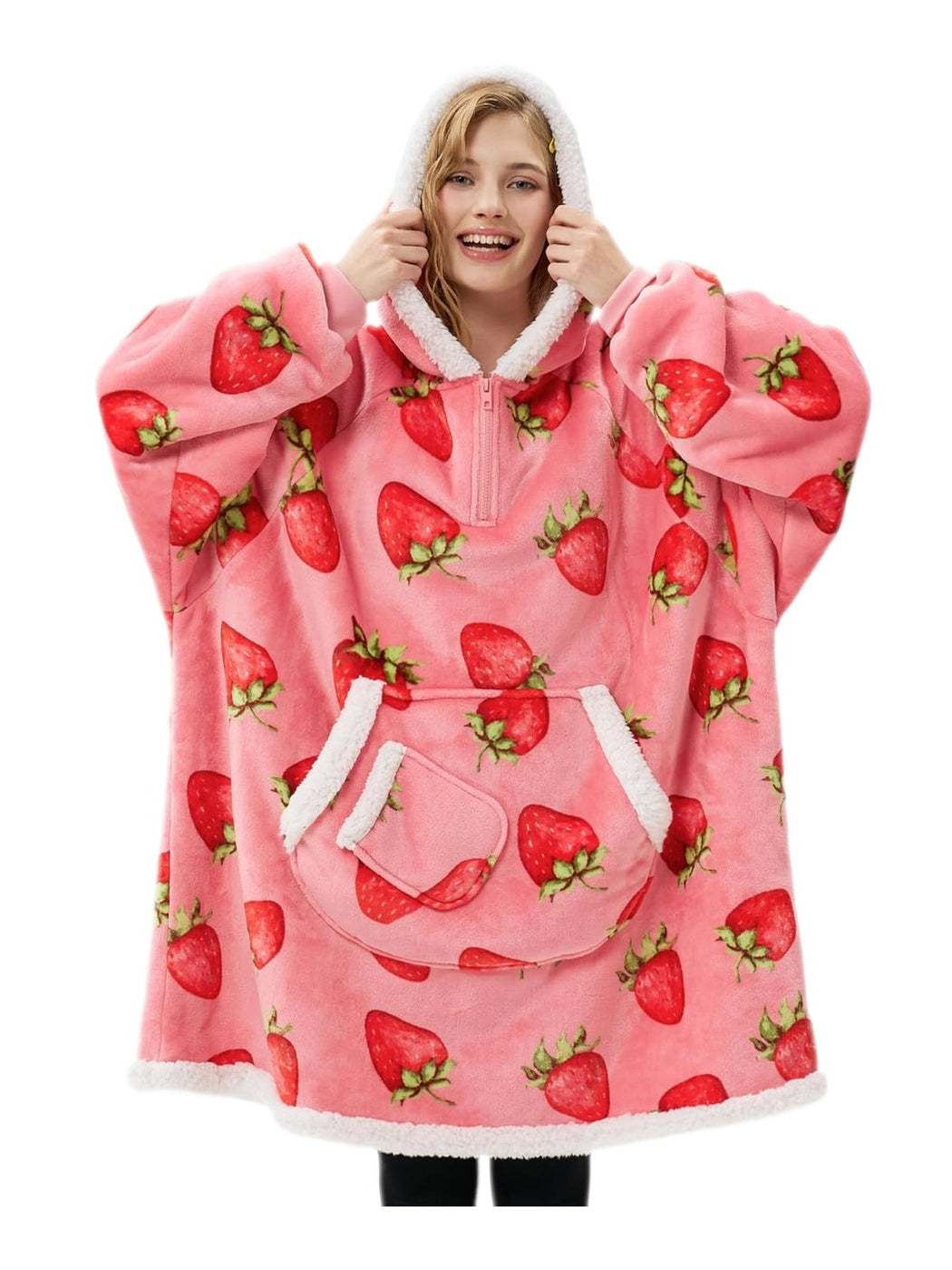 Strawberry Fluvy Hoodie