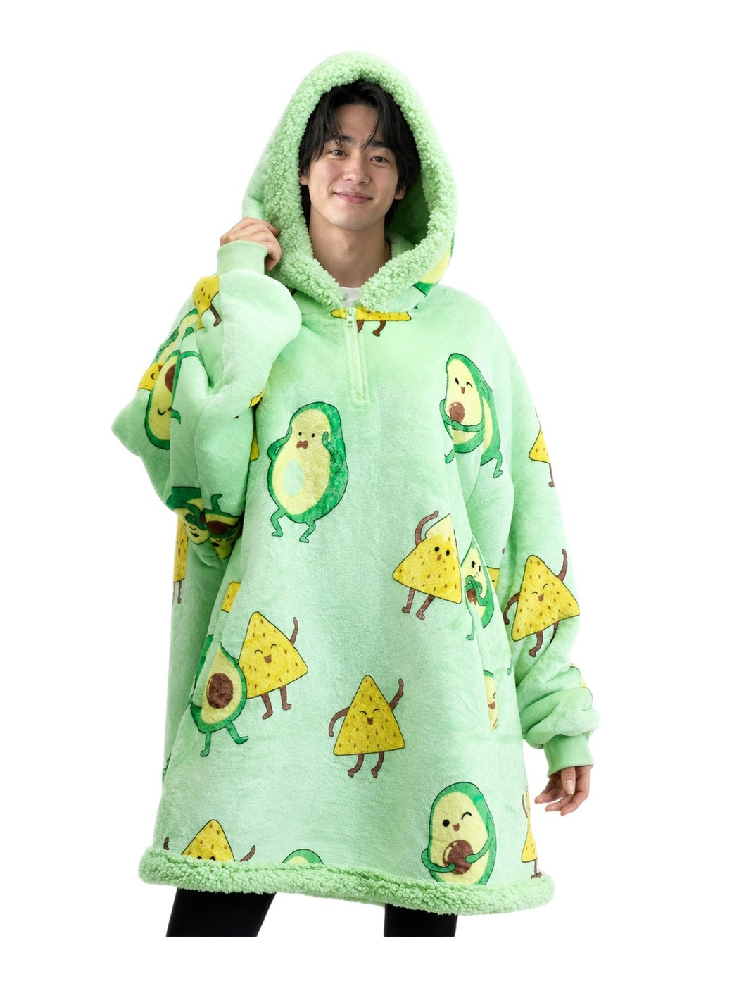 Green Avocado Snug Hoodie