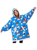 Blue Sushi Fluvy Hoodie